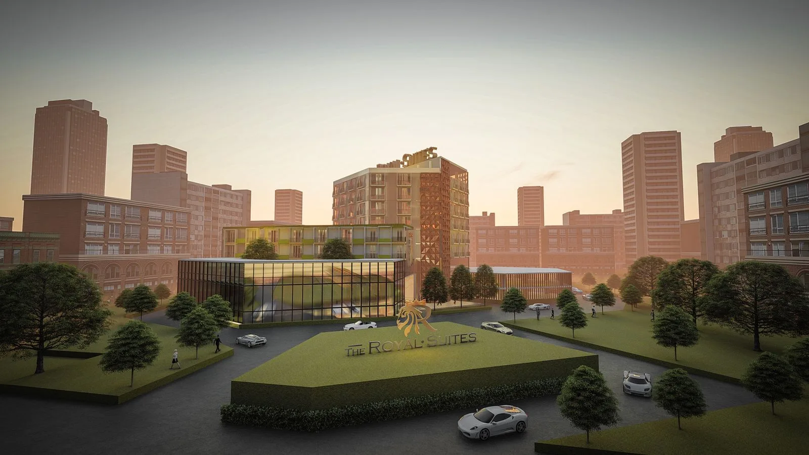 The Royal Suites Mall & Apartment, LAB.in Studio render 1