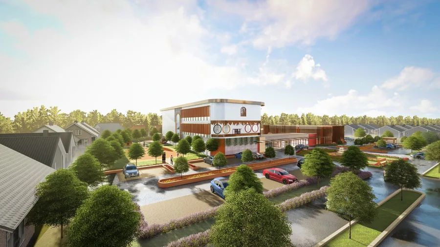 Primary school, LAB.in Studio render 2