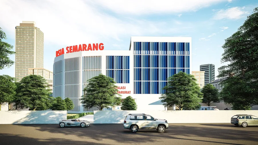 RSIA Semarang, LAB.in Studio render 3