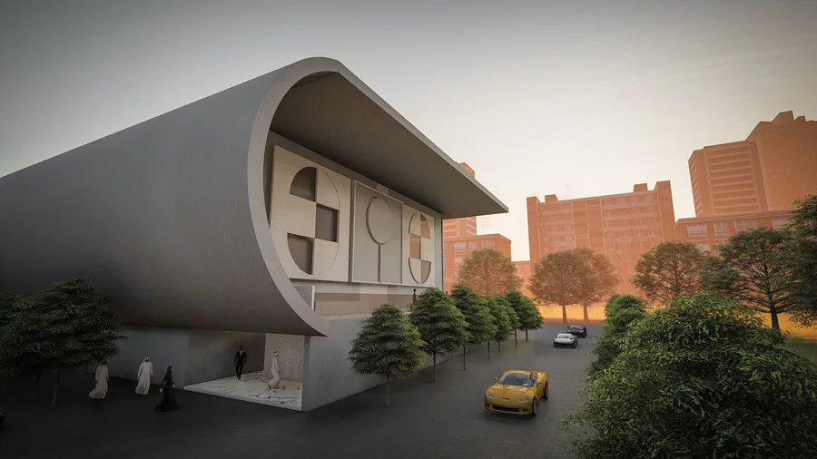 Mosque, LAB.in Studio render 2