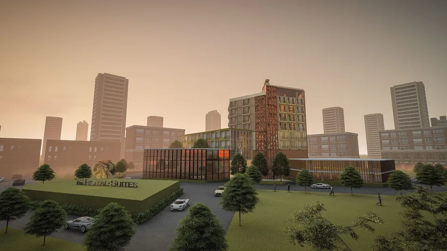 The Royal Suites Mall & Apartment, LAB.in Studio render 2