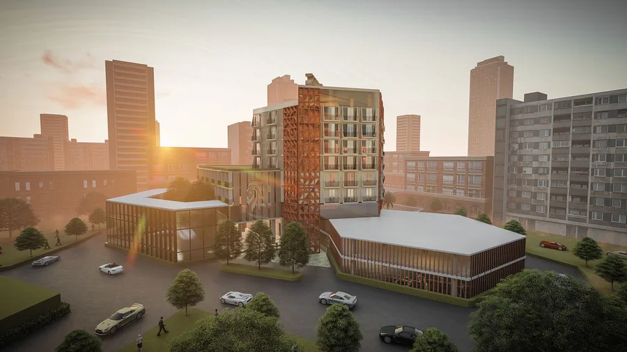 The Royal Suites Mall & Apartment, LAB.in Studio render 3