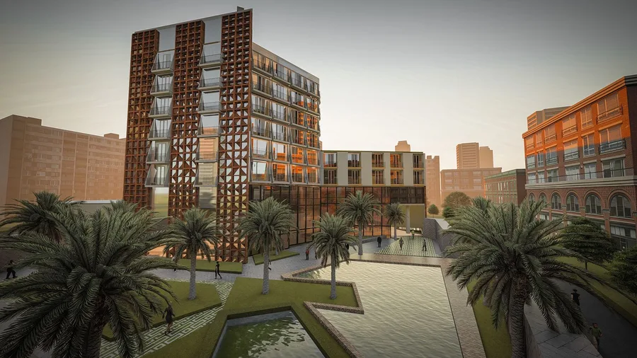The Royal Suites Mall & Apartment, LAB.in Studio render 4