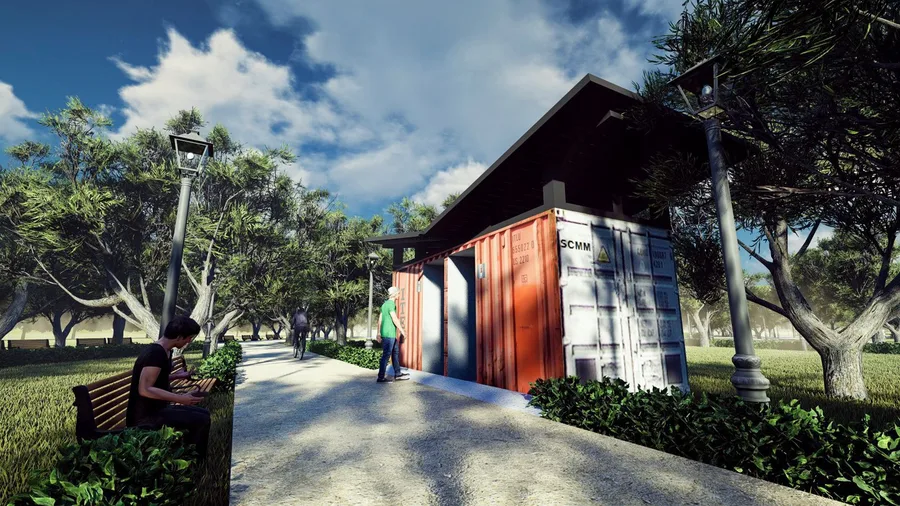 Motion Park, LAB.in Studio render 2
